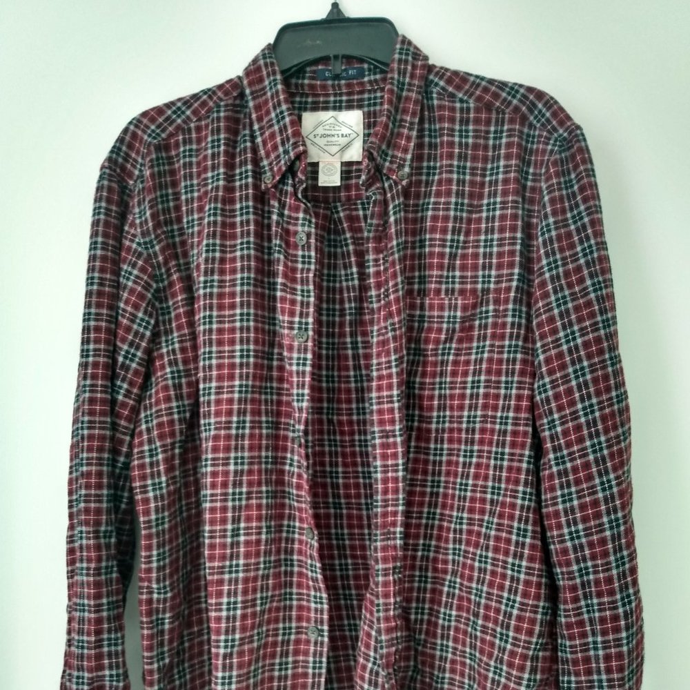 Long Sleeve Button Down  Shirt